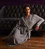 Arlotta Cashmere Classic Long Robe With Shawl Collar Moulin Pink XS  - Image 7