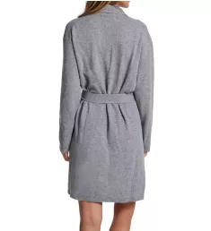 Cashmere Classic Short Robe With Shawl Collar