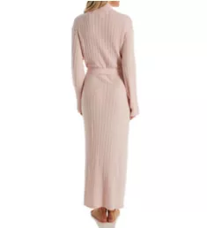 Cashmere Long Baby Cable Texture Wrap Robe