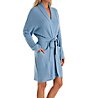Arlotta Cashmere Short Baby Cable Texture Wrap Robe