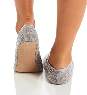 Cashmere Ballet Slipper Flannel Grey L