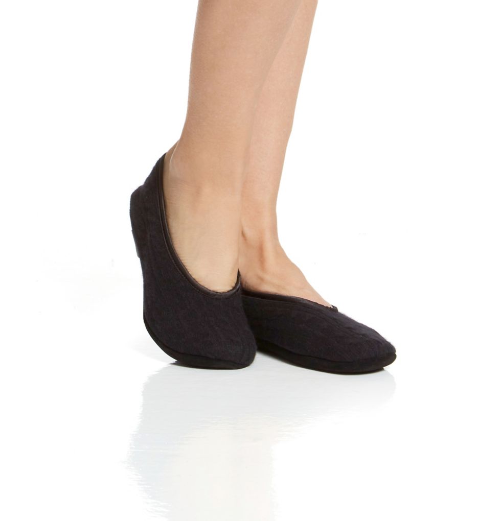 cashmere ballet slippers