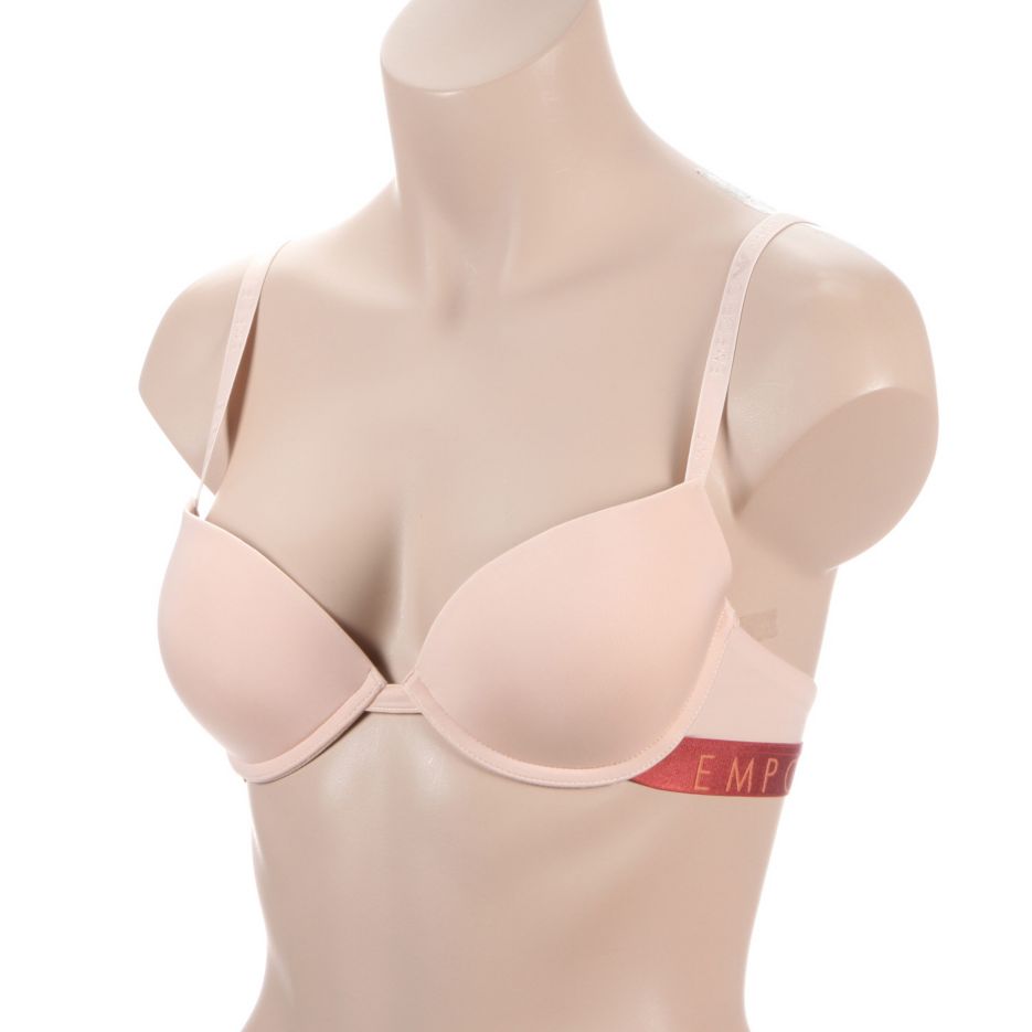 Iconic Microfiber Push Up Bra Black 36C
