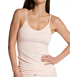 Ribbed Camisole with Shelf Bra Rosewater M