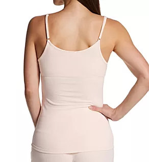 Ribbed Camisole with Shelf Bra Rosewater M