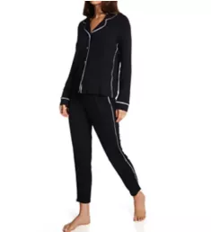 Essential Soft Long PJ Set Back to Black L