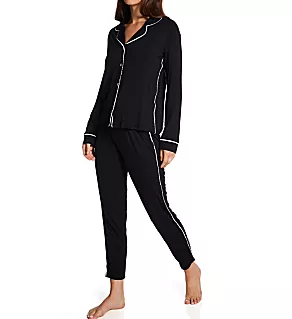 Essential Soft Long PJ Set Back to Black M