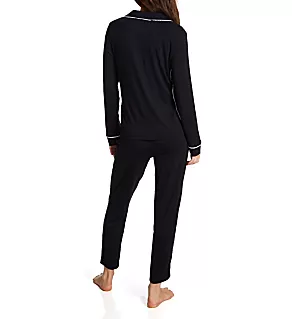 Essential Soft Long PJ Set Back to Black M