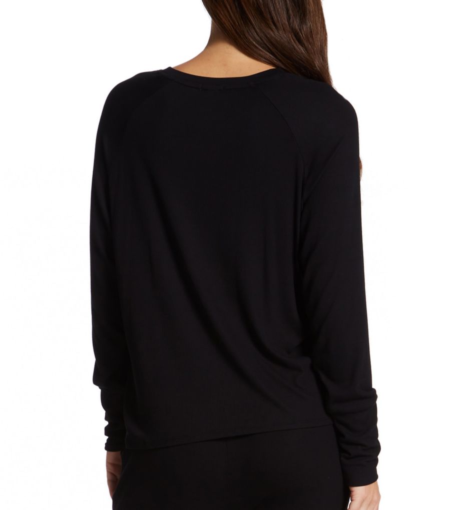 Aspen Dream Essential Soft Ribbed Long Sleep Top BRLSL - Image 2