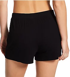 Essential Soft Ribbed Shorts Back to Black L