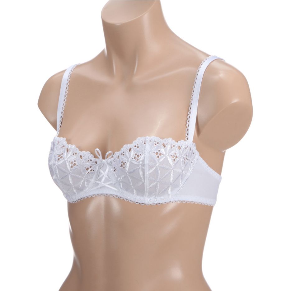 Aubade Women's Bahia & Moi Half Cup Bra, White (Blanc), 30B