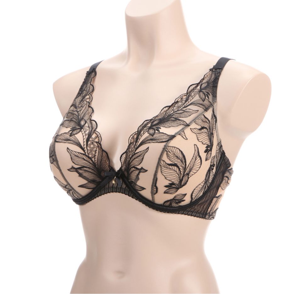 Fleur De Tattoo Plunging Bra