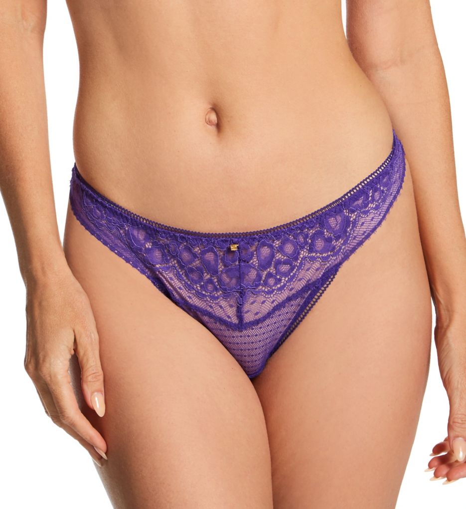 Aubade Illusion Fauve Tanga Panty Ultraviolet S  - Image 1