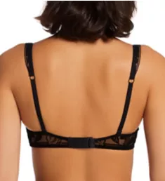 Coeur A Corps Flocked Velvet Half Cup Bra