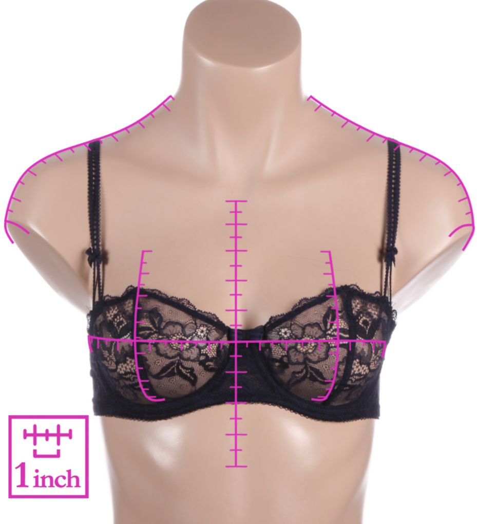 La Parisienne Half Cup Underwire Bra-ns7