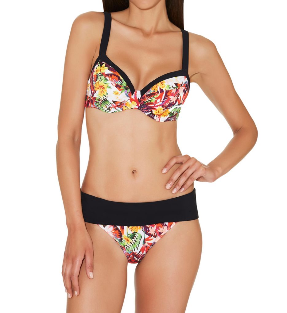 Summer Lounge Brazilian Fold Over Swim Bottom-cs1