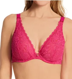 Rosessence Comfort Triangle Plunge Bra Fuschia 38D