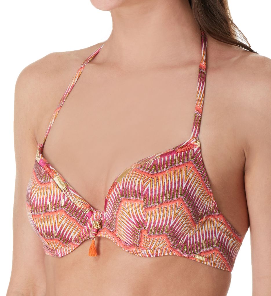 Psyche Delices Moulded Plunge Swim Top-gs