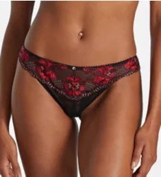 Melodie D'Ete Tanga Panty Black Cherry M