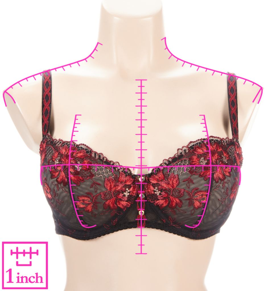 Melodie D'Ete Half Cup Underwire Bra-ns7