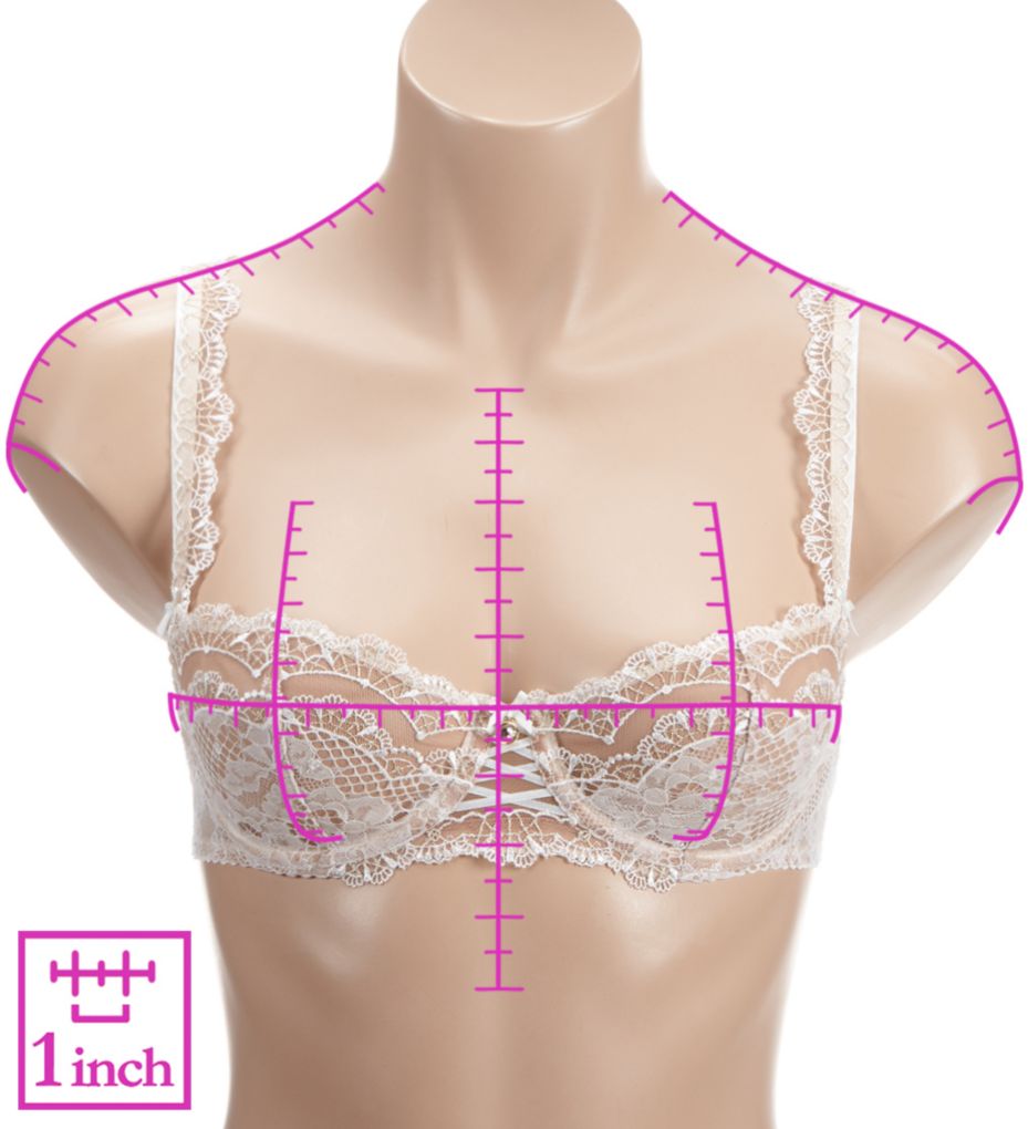 Soleil Nocturne Half Cup Bra-ns7