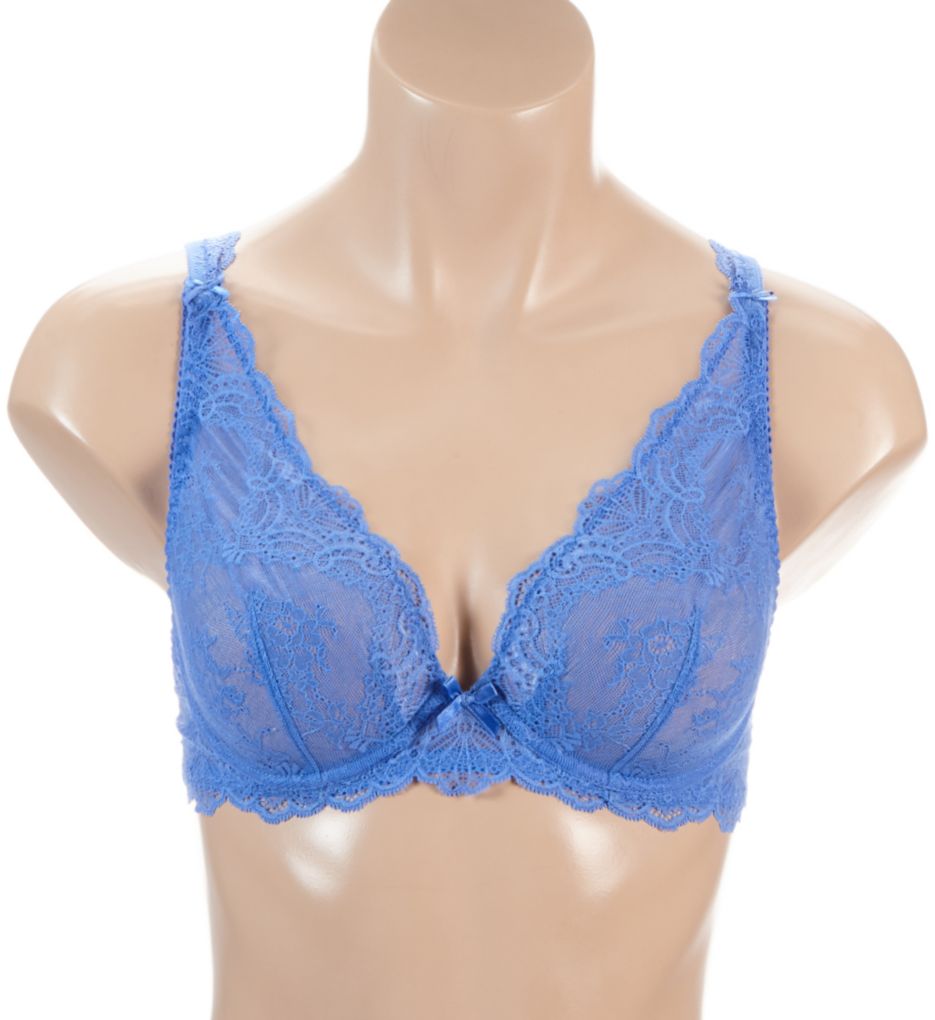 Dans des Sens Lace Plunging Triangle Bra-fs