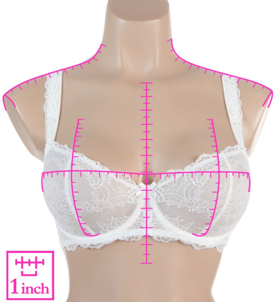 Dans des Sens Lace Comfort Half Cup Bra-ns7