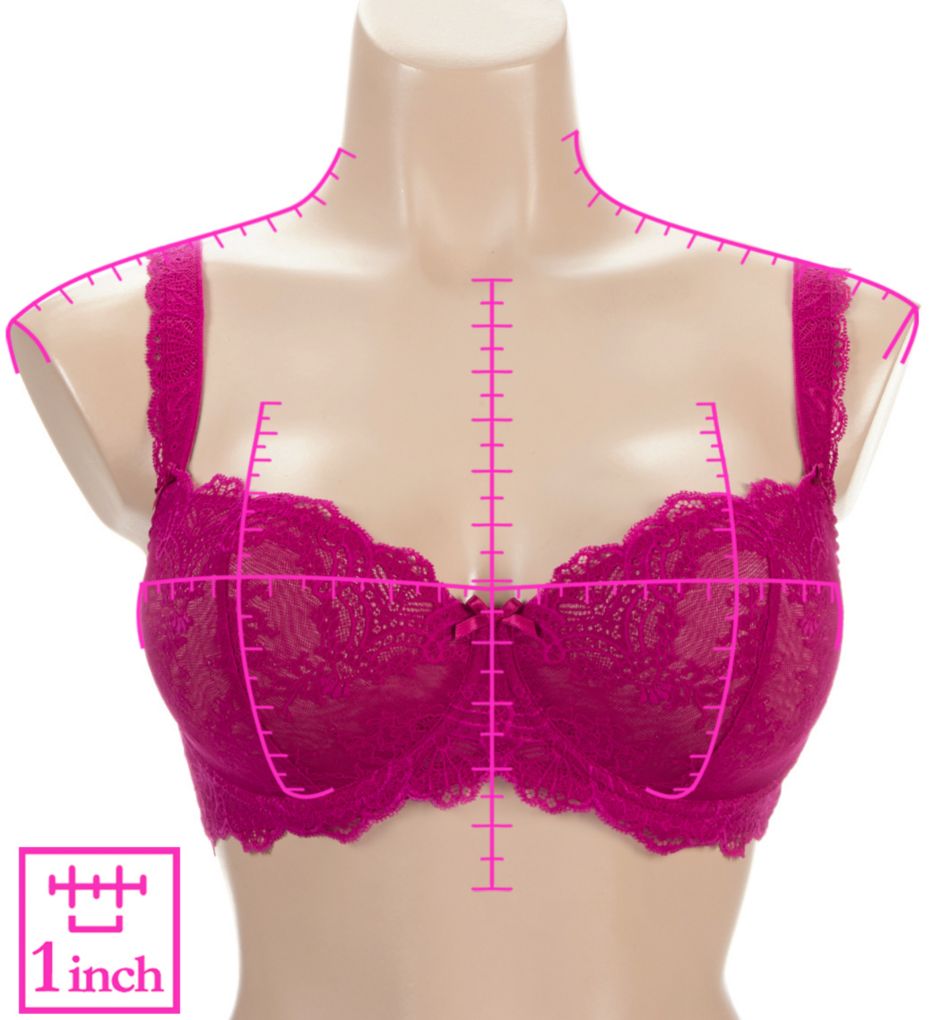 Dans des Sens Lace Comfort Half Cup Bra-ns7