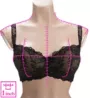 Aubade Dans des Sens Lace Comfort Half Cup Bra OG14-02 - Image 3