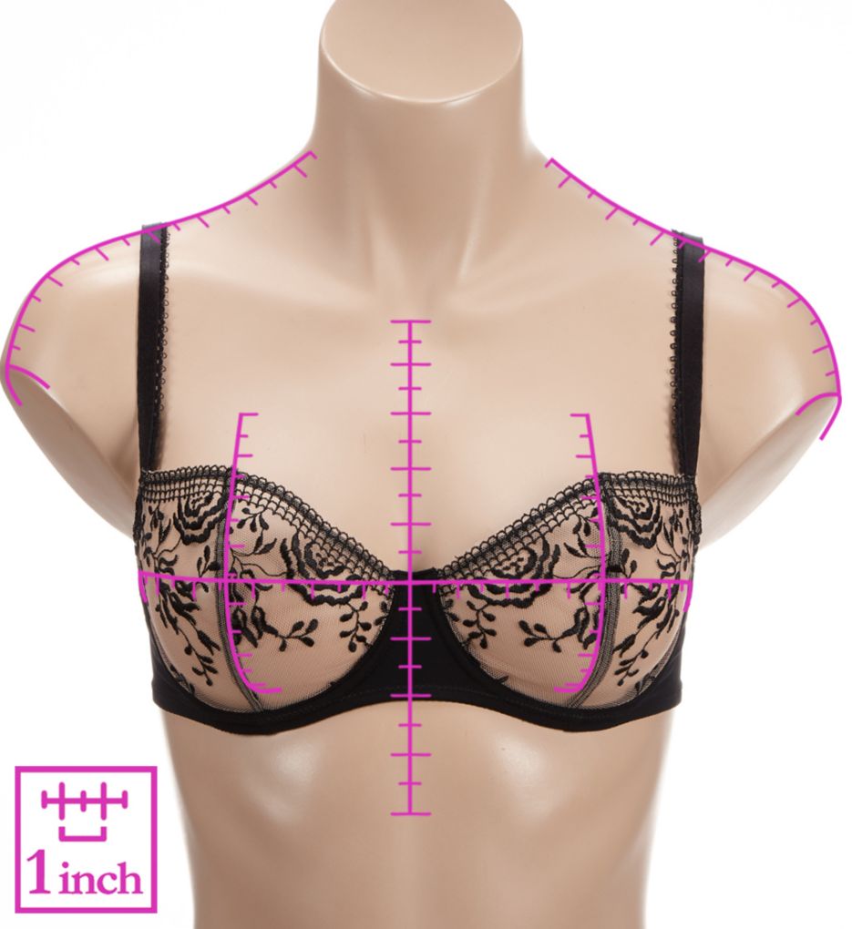 Fleur De Passion Half Cup Bra-ns7