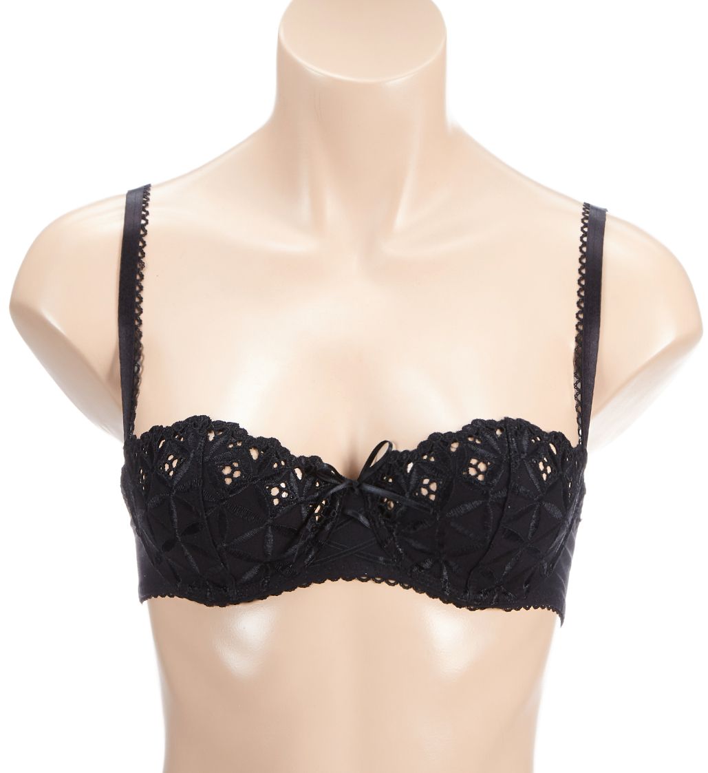 Aubade Bahia & Moi Half Cup Bra Black 30B  - Image 1