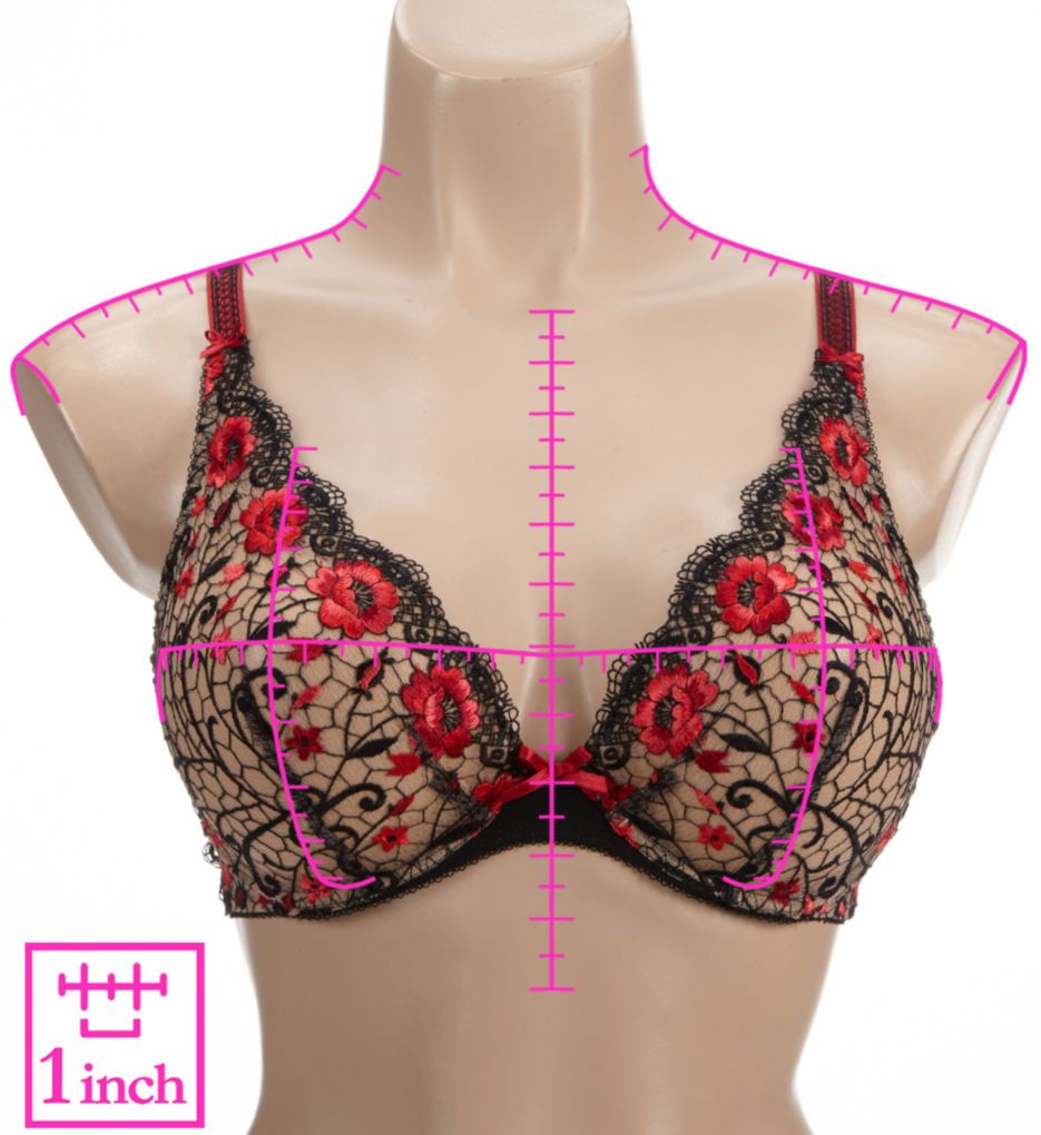 Fievre Andalouse Plunging Triangle Bra-ns7