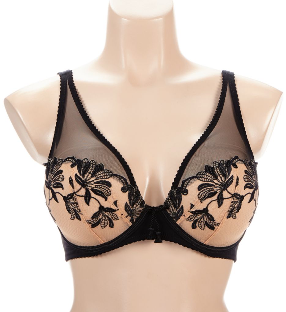 Aubade Lovessence Triangle Underwire Bra Black 32F  - Image 1