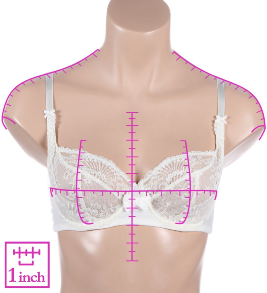 L'Insoumise 3/4 Cup Balconette Bra-ns7