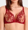 Aubade Fleur De Tattoo Plunging Bra TB12