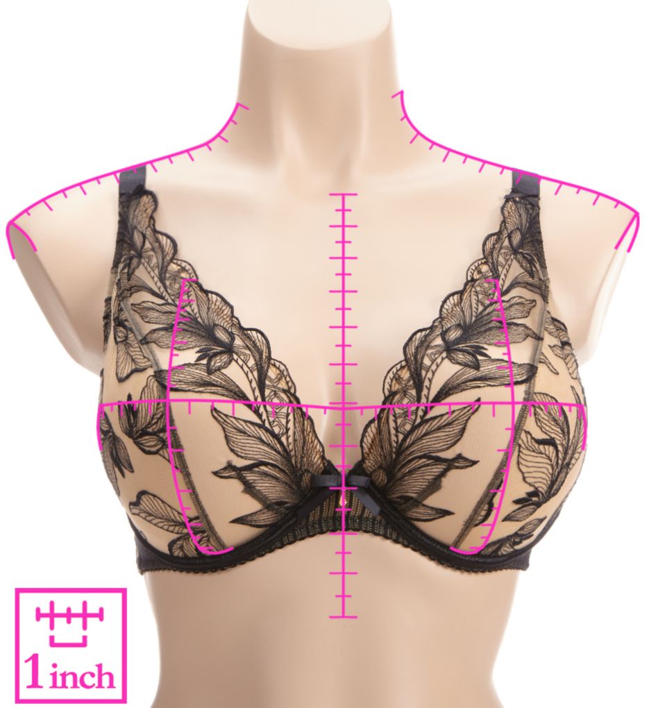 Fleur De Tattoo Plunging Bra-ns7