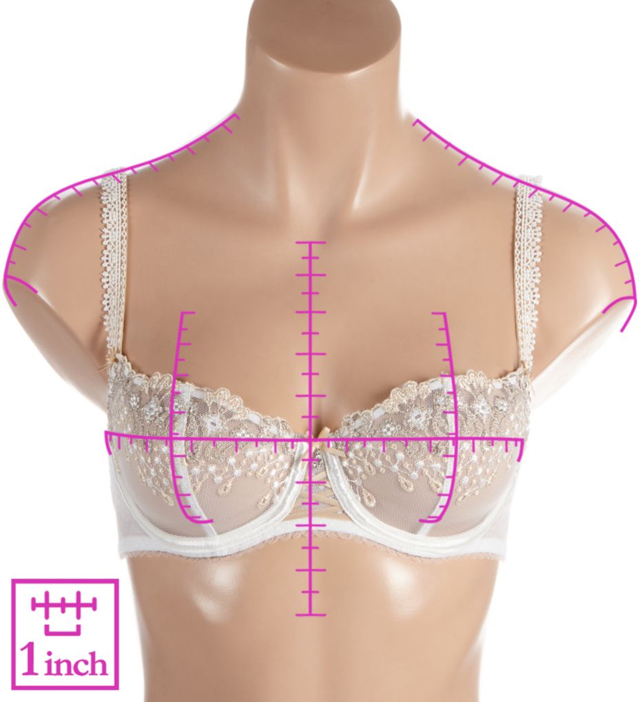 Joyau Eternel Half Cup Underwire Bra-ns7