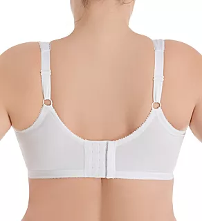 Floral Soft Cup Bra White 34E