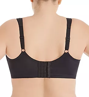 Floral Underwire Bra Black 34E