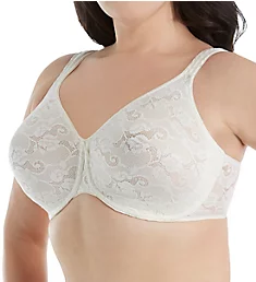 All Over Lace Underwire Bra Candlelight 34D