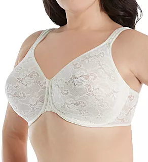 All Over Lace Underwire Bra Candlelight 34D