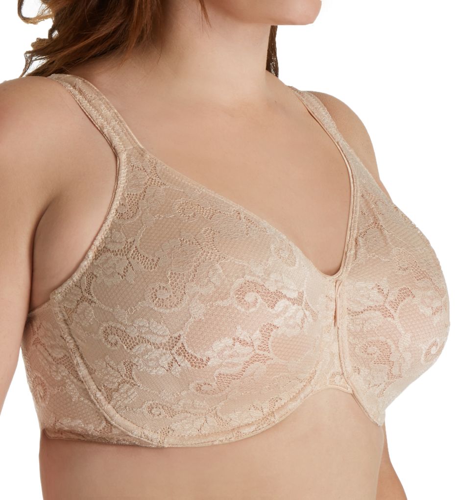 All Over Lace Underwire Bra Nude 42D by Aviana