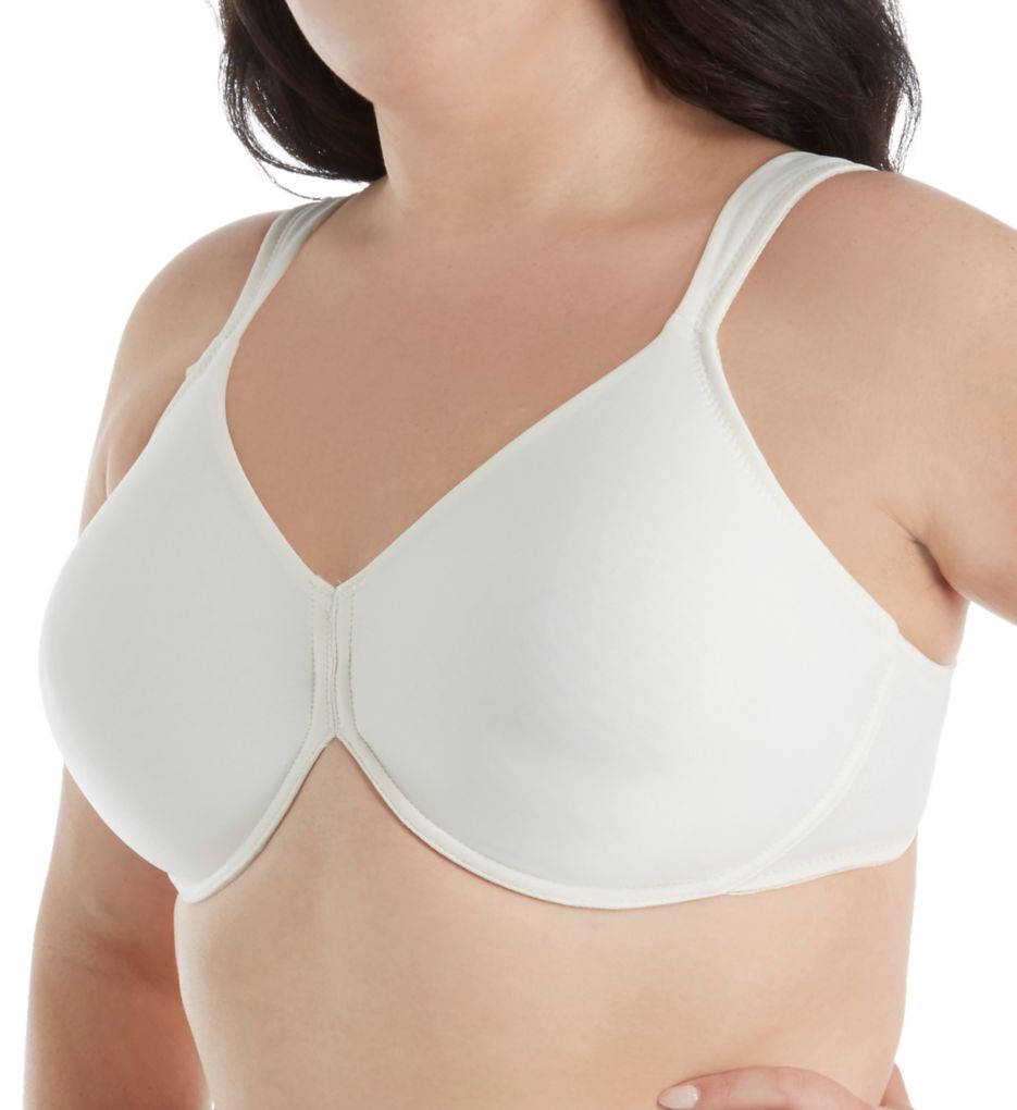 White Satin Lace Underwired Bra 34D to 46J