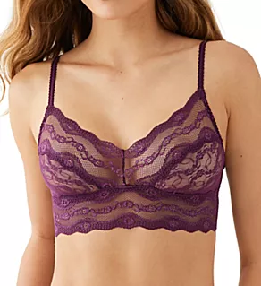 Lace Kiss Bralette Potent Purple S
