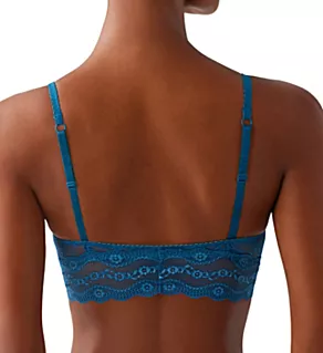 Lace Kiss Bralette Moroccan Blue XL