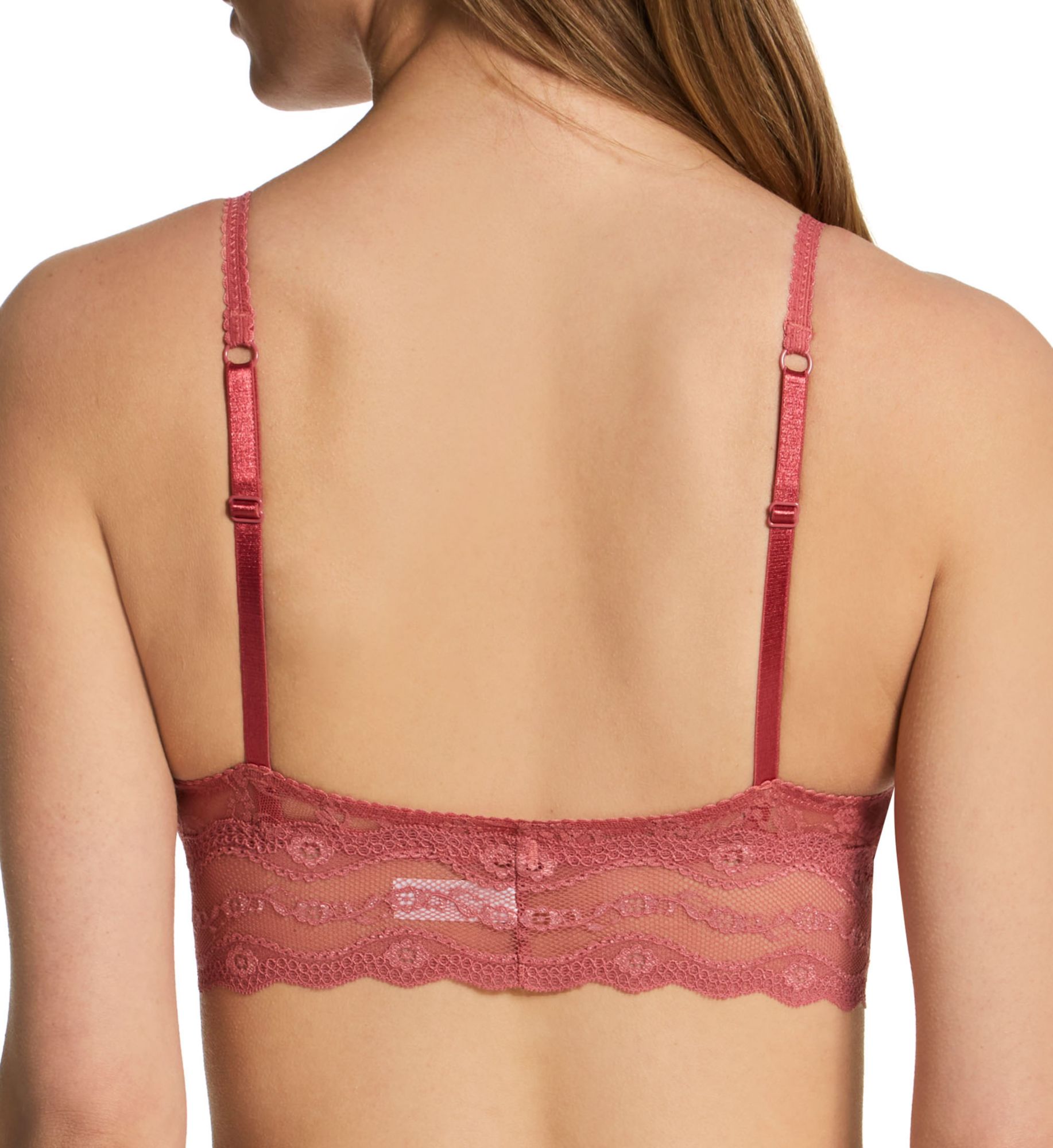 b.tempt'd by Wacoal Lace Kiss Bralette Slate Rose XL  - Image 2