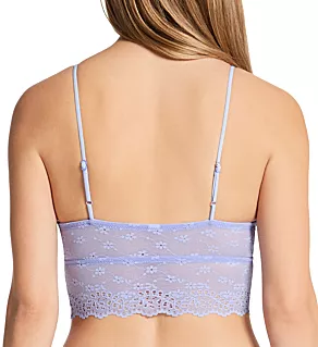 Inspired Eyelet Bralette Pale Iris S