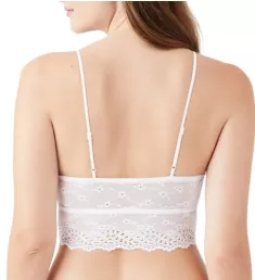 Inspired Eyelet Bralette White S