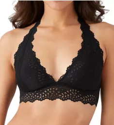 Inspired Eyelet Wireless Bralette Night S