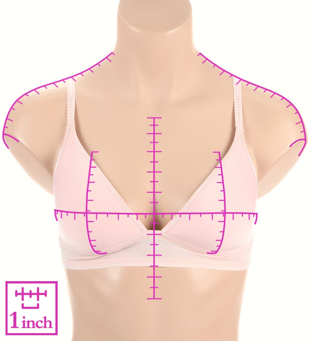 Measured Image Back Image Front Image Main Image b.tempt'd by Wacoal Full Transparency Bralette 916320